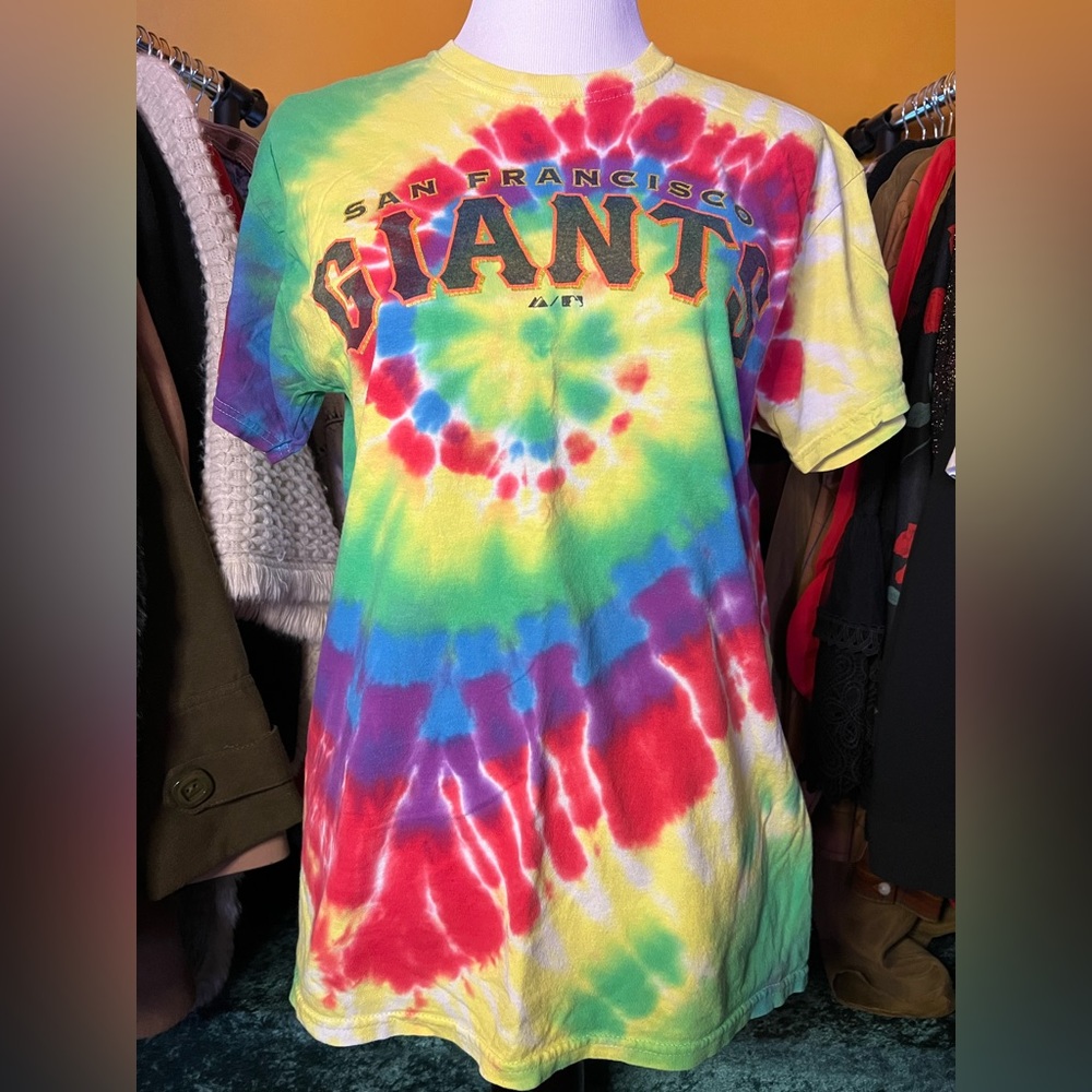 Vintage San Francisco Giants tie dye t-shirt